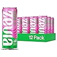 Zevia Zero Sugar Energy Drink, Watermelon, 12 oz Cans (12-Pack) – Naturally Sweetened, Non-GMO Project Verified, Gluten-Free, Vegan