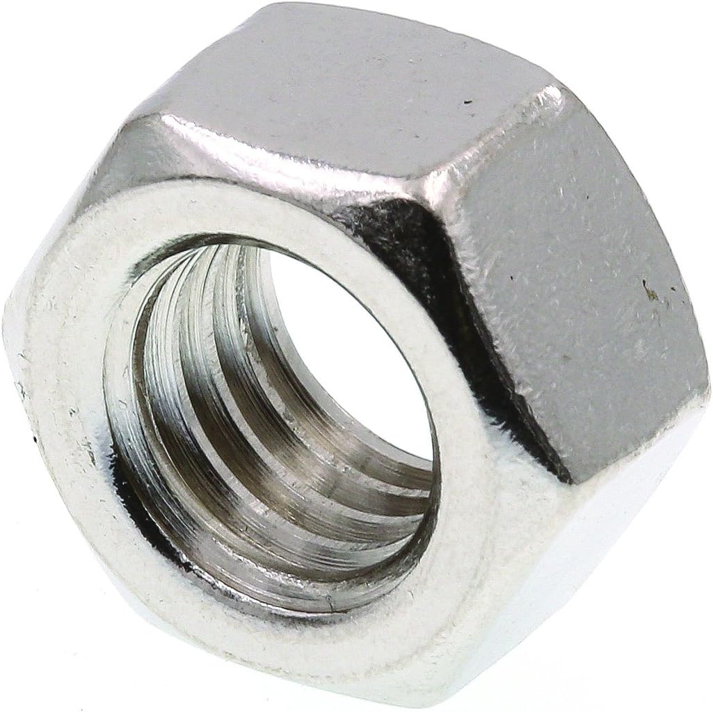 Prime-Line 9073584 Finished Hex Nuts, 1/2 in.-13, Grade 18-8 Stainless Steel, 25-Pack