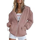PRETTYGARDEN Women's 2026 Zip Up Y2K Hoodies Casual Long Sleeve Sweatshirts Fall Spring Track Jackets with Pockets