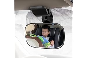 utiiy Baby Car Mirror Dog Car Mirror Children and Pets Car Rear Seat Observation Mirror