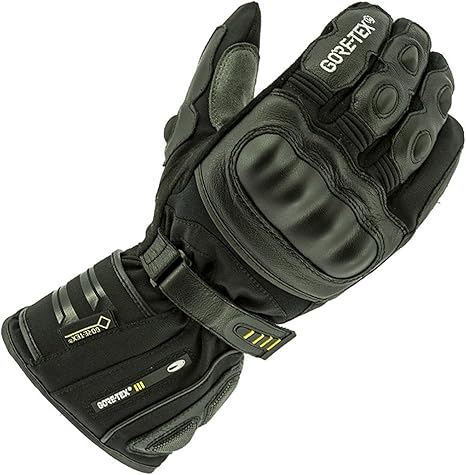 richa carbon winter waterproof leather gloves