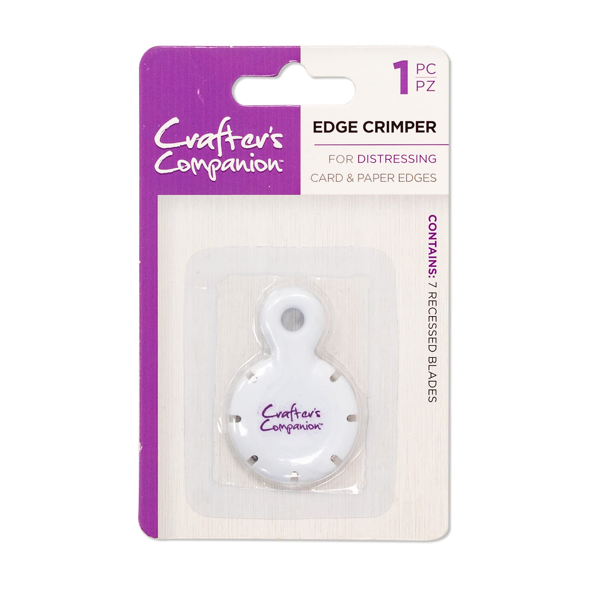 Crafter's Companion Edge Crimper Tool for Paper and Card Crafting Projects