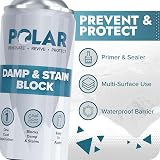 Polar Damp & Stain Block Spray 2x500ml Matt White Anti Mould Primer view 2
