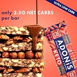 Adonis Pecan, Hazelnut & Cocoa Keto Bars 16x35g Vegan Gluten Free view 2