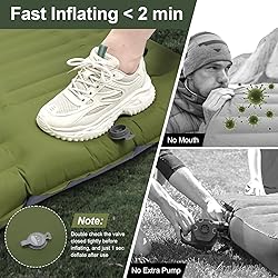 GGOV Camping Sleeping Pad, Extra Thickness 4.7 Inch