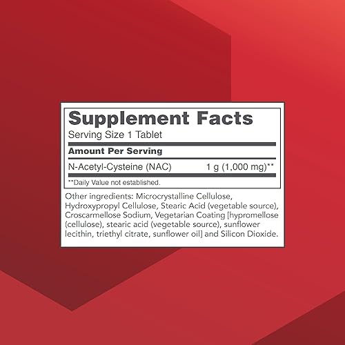 PROTOCOL FOR LIFE BALANCE NAC N-Acetyl Cysteine 1000mg - Glutathione  Production & Respiratory Function - 120 Tabs in Saudi Arabia | Whizz  Acetyl-L-Carnitine