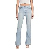 Guess Womens High Rise Sexy Flare Jean