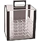 Brybelly Acrylic Poker Chip Carrier (1000-Count) with Chip Trays