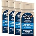 Organic Plant Magic - Truly Organic™ Easy to Use Soluble Plant Food Shaker: All-Purpose Fertilizer Concentrate for All Flower Vegetable Herb Fruit Tree Indoor Garden & House Plants [Four 3 oz Shaker]