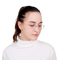 LifeArt 4 Pairs Reading Glasses, Blue Light