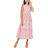 Mud Pie Womens Mud Pie Women's Ward Smocked Midi Dress