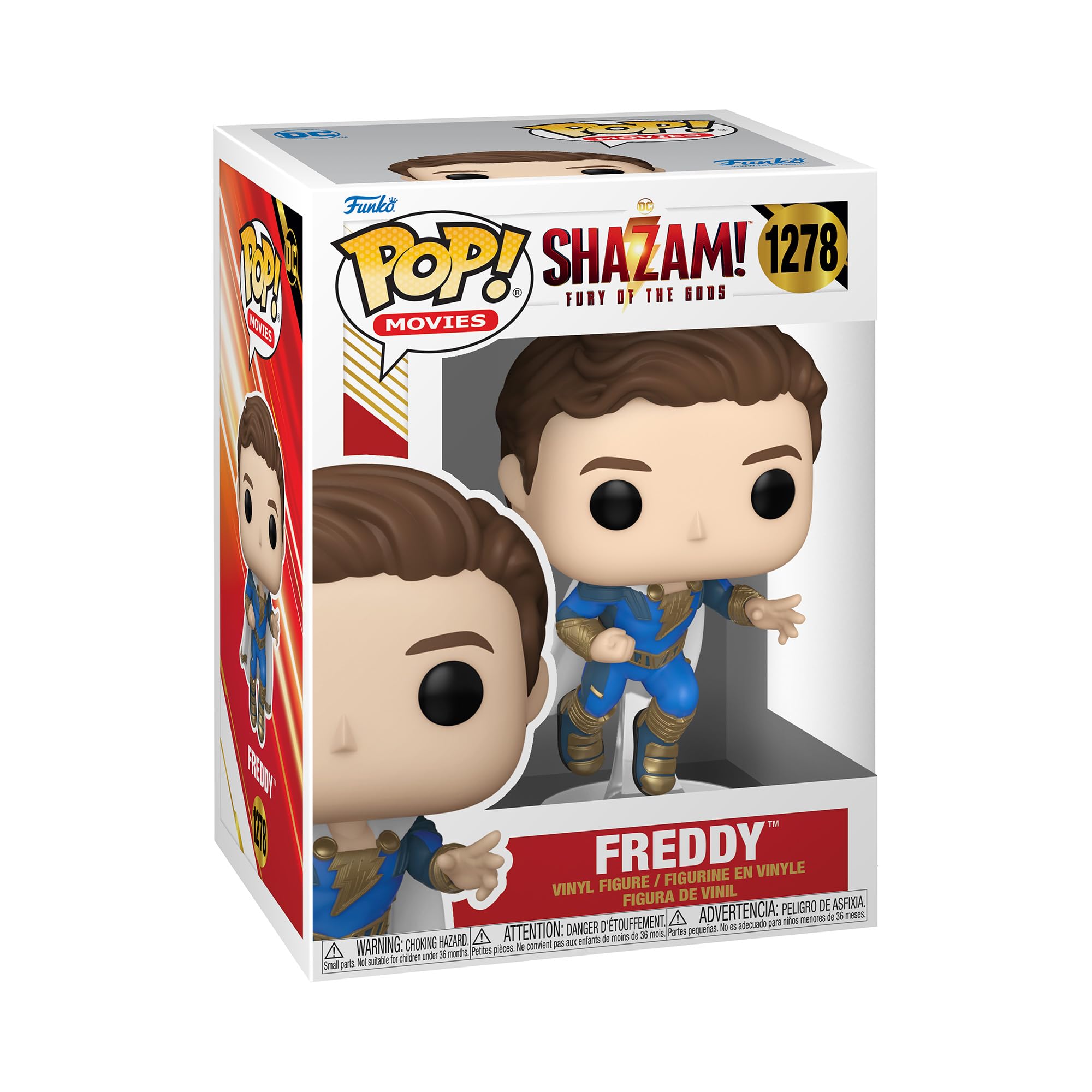 Funko POP! Movies: Shazam 2 - Freddy - Collectable Vinyl Figure - Gift Idea - Official Merchandise - Toys for Kids & Adults - Movies Fans - Model Figure for Collectors and Display