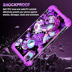 Miqala Compatible with iPhone XR Case,Glow in The