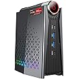 ACEMAGICIAN [Gaming PC] Ryzen Mini PC, AMD Ryzen 7 5875U(up to 4.5Ghz) 16GB DDR4 512GB NVME SSD Mini Desktop Computer, Mini Computers [WiFi6/BT5.2] [4K UHD/RGB Lights/3 Adjustable Mode PC Gaming]
