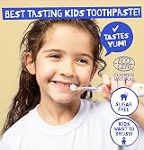 Jack N' Jill Natural Certified Kids Toothpaste 40% Xylitol 2x50g Raspberry view 3