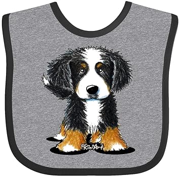 bernese mountain dog with baby