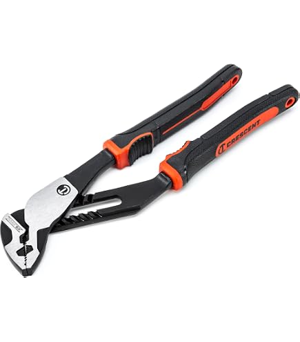 CRESCENT Gleitgelenk-Zange 20,3 Cm – Mit Getauchtem Griff, Für Profis & Heimwerker