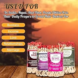 Set of 3 Tibetan Rope Incense -APPR 135 in Ropes