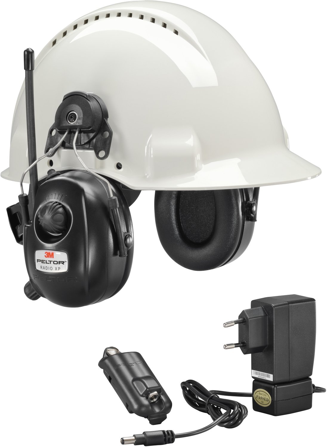 3M Peltor XP H Helmet Mounted FMRadio Headset, 29dB, Hearing