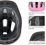 XJD Toddler Bike Helmet CE EN 1078 2-5 Years Pink XS Safety Certified view 2