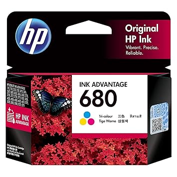 Amazon.in: Buy HP 680 Tri-color Original Ink Advantage Cartridge Online at  Low Prices in India | HP Reviews & Ratings