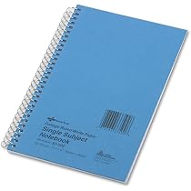 National Single-Subject Wirebound Notebooks, Narrow Rule, Brown Paperboard Cover, (80) 7.75 X 5 Sheets