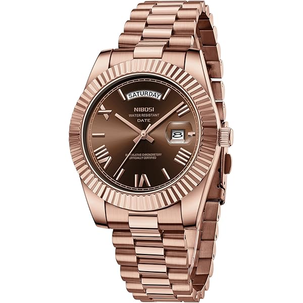 TYBERLEY RollsTimi 7912 Orologio Automatico Uomo Lusso - Acciaio Inox, Vetro Zaffiro, Movimento NH35