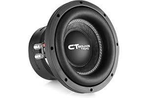 CT Sounds Tropo 8 Inch D4 Car Subwoofer Dual 4 Ohm Sub 450w RMS