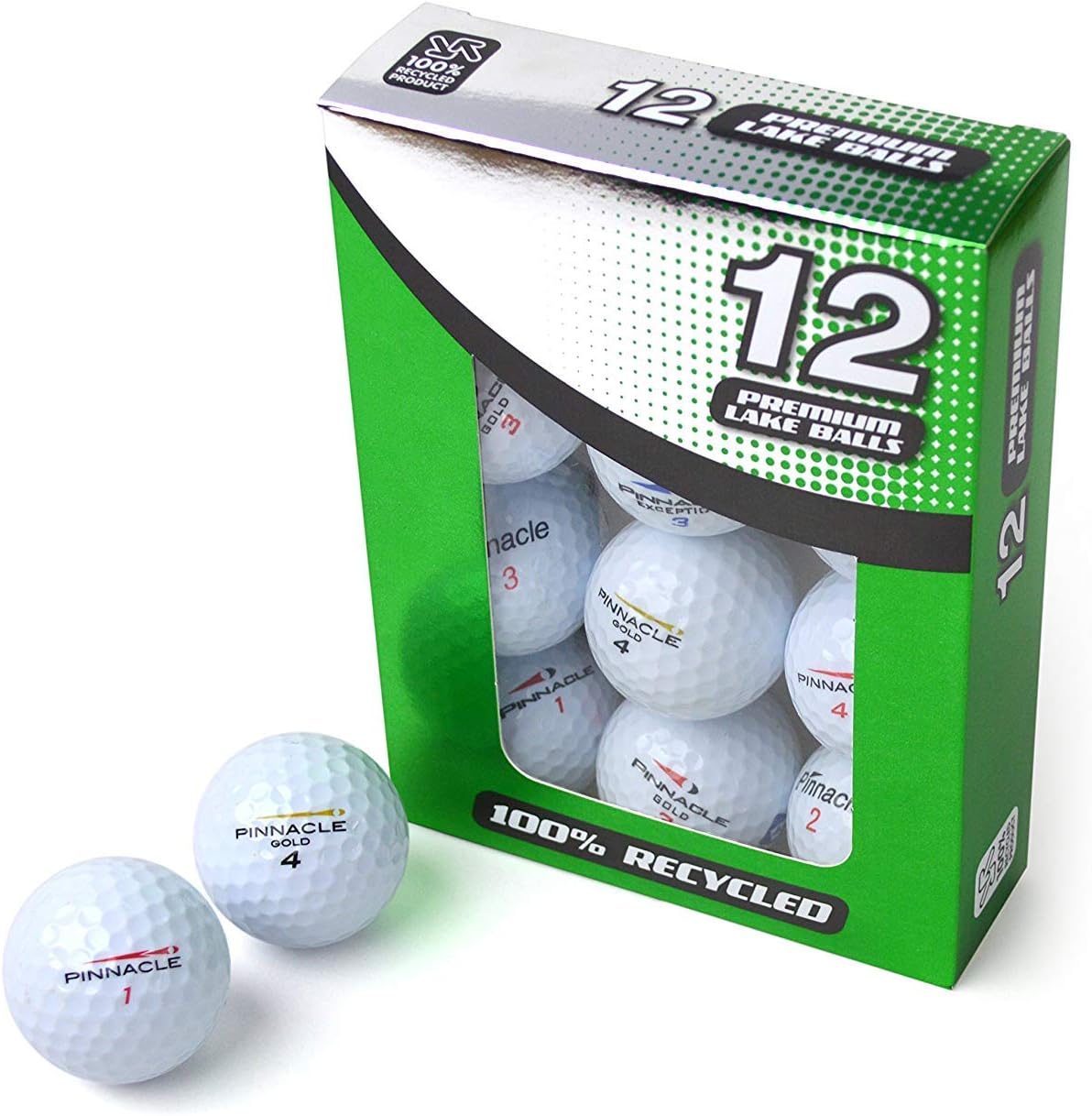 Second Chance Pinnacle Lake Golf Balls 12 Pack Amazon.co.uk Sports & Outdoors