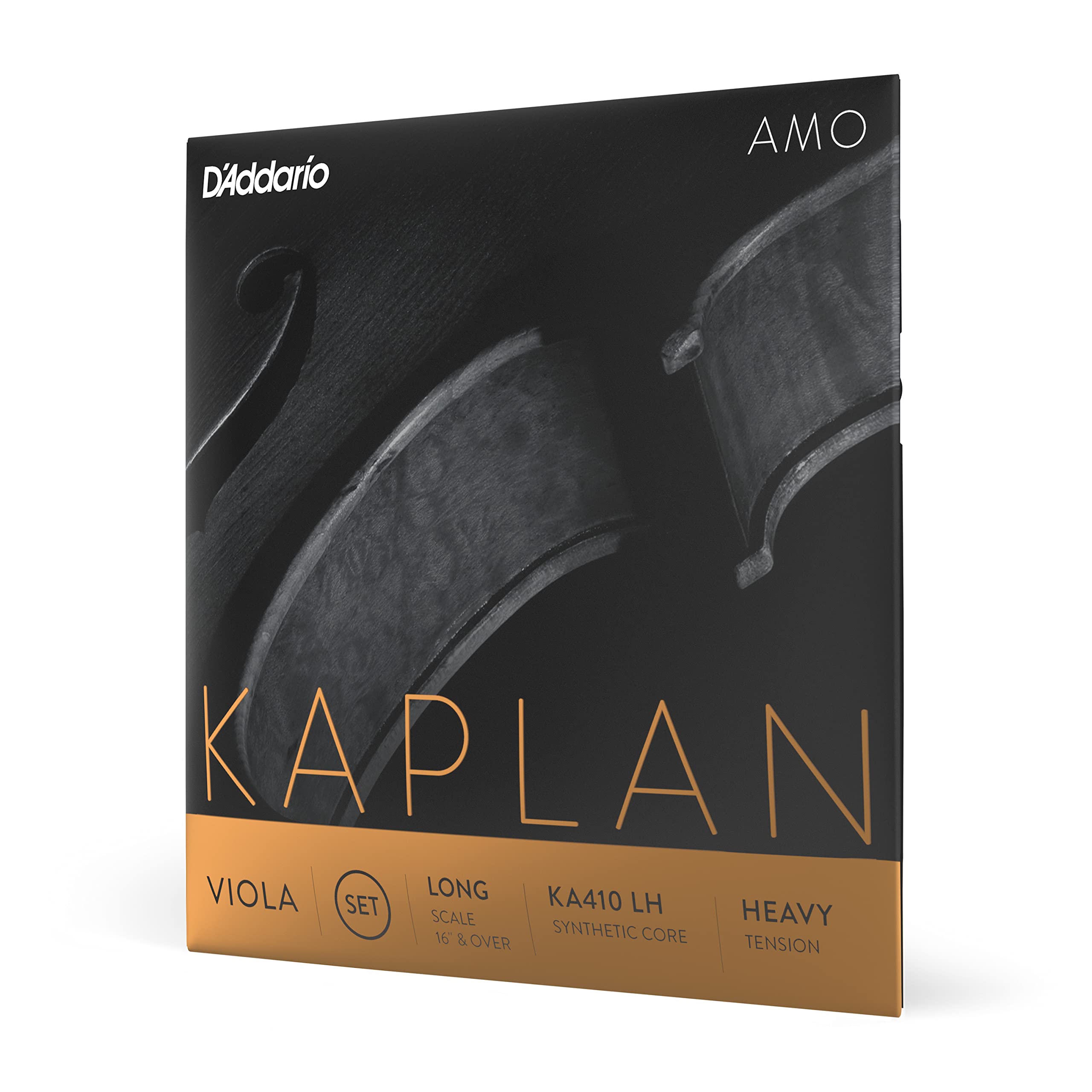 D'Addario Kaplan Amo Viola Strings - Full Set - KA410 LH - Viola Strings - Long Scale, Heavy Tension
