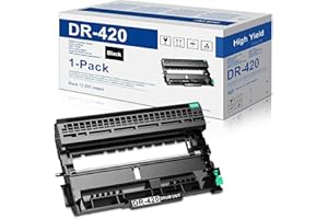 HIGCOR DR420 Drum Unit Replacement for Brother DR 420 DR-420 Work with HL-2270DW HL-2280DW MFC-7360N DCP-7065DN Intellifax-2840 Intellifax-2940 Printer (1 Pack, Not Toner)