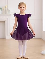 MdnMd Girls Dance Ballet Leotards Dresses for