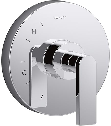 KOHLER K-T73117-4-CP Composed Valve Trim with Diverter & Lever