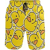 visesunny Fashion Cool Style Men's Beach Shorts Swim Trunks Quick Dry Casual Polyester Swim Shorts with Pockets S-XXL…