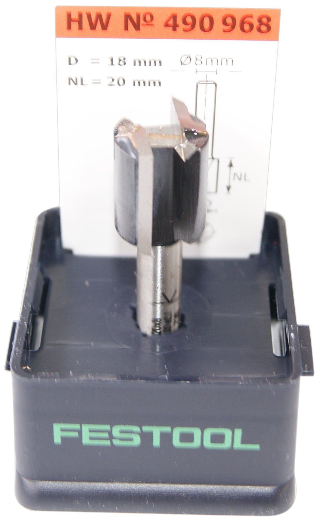 Festool Fresa de ranuras HW S8 D18/20