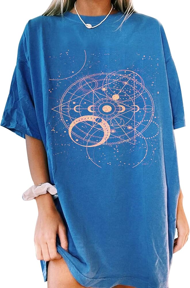 Women S Y2k Fashion Short Sleeve Tops Chinese Dragon Shirt Aesthetic Casual Loose T Shirt Streetwear J Blue S At Amazon Women S Clothing Store