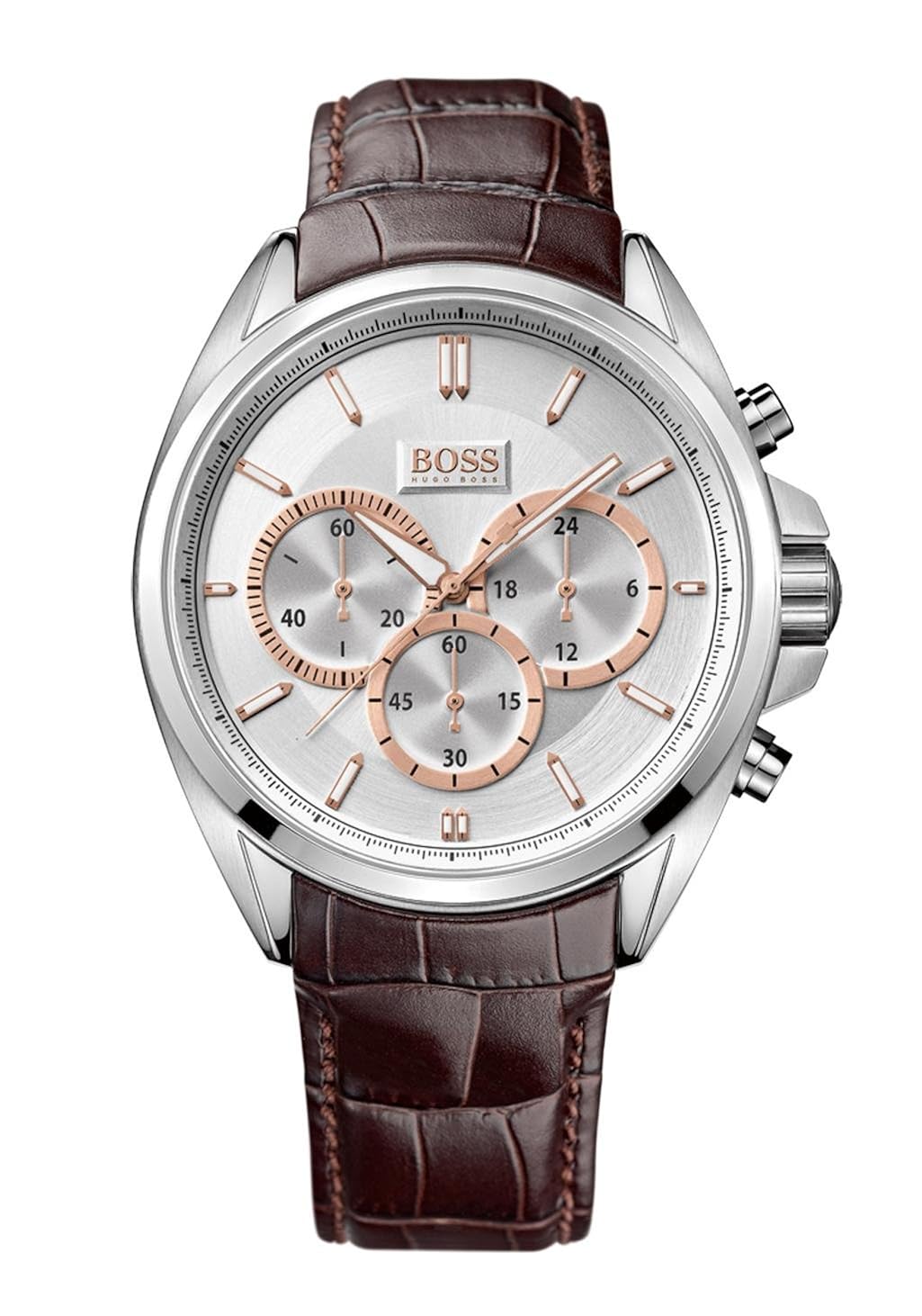 Hugo Boss Men's Quartz Watch 1512881 1512881 with Leather Strap Amazon.co.uk Watches