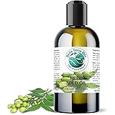 Bella Terra Oils - Organic Neem Seed Oil 8 oz - Harnessing the Power of Organic Neem Seeds, Rich in Stearic Acid, A Luxurious Elixir for Natural Skin Care