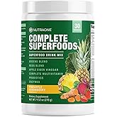 Complete Superfoods, Greens & Reds Blend*, Apple Cider Vinegar, Digestive Enzyme Blend*, Probiotic Blend*, Multivitamin* (Pineapple Strawberry - 30 Servings) (Cannister, Pineapple Strawberry)