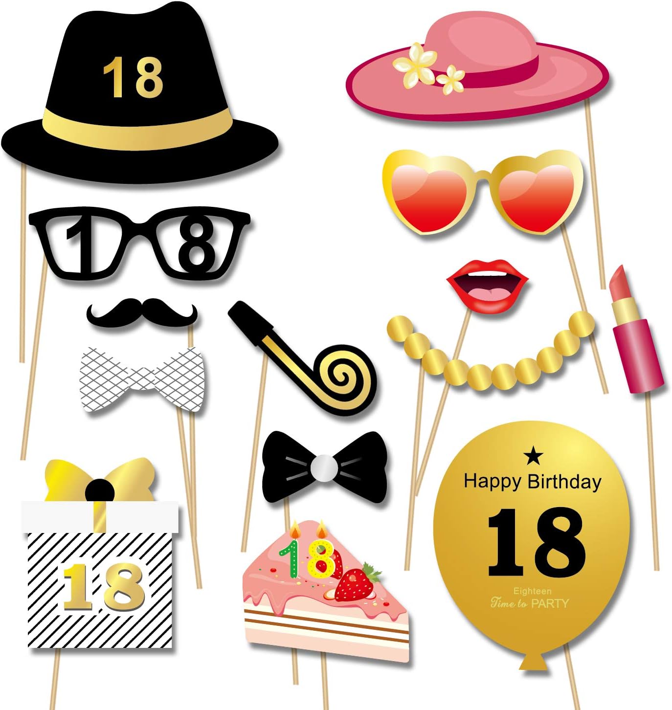 Cinmok Photo Booth Props Birthday Decoration De Cabine Photo Photocall Anniversaire Fete De 30 Ans Cadre Danniversaire Gonflable Loisirs Creatifs Fournitures De Loisirs Creatifs Centroarco Com