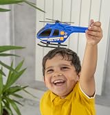 Teamsterz Small Police Helicopter Lights Sounds Ages 3+ view 3