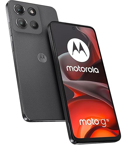 Amazon.com: Motorola Moto G15 4G LTE (XT2521-2) 4+256GB Dual Sim
