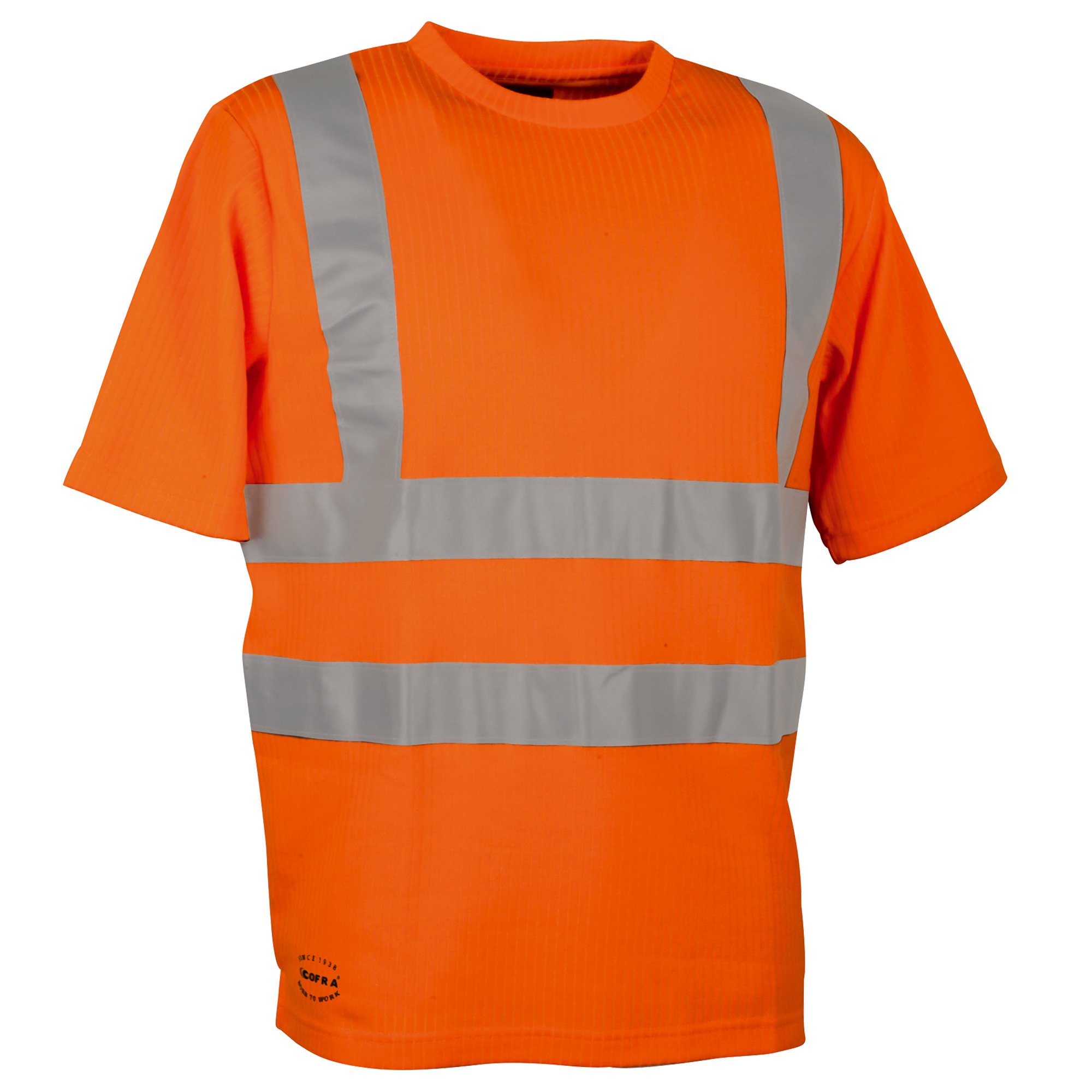 Cofra V118-1-01.Z/3 "Alert" T-Shirt, Orange, Size Medium