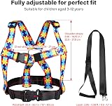 HOOMTREE Safety Harness Leash for Special Needs Child Age 3 12 Fully Adjustable view 2