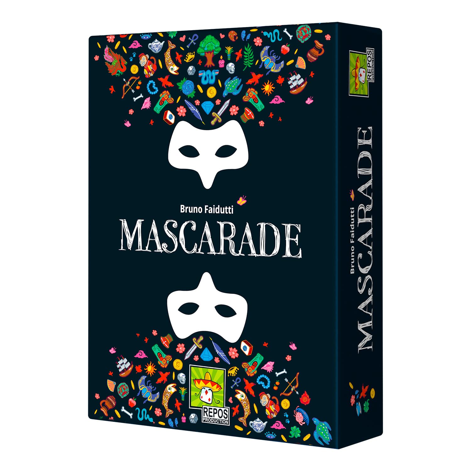 Repos Production - Mascarade New edition, Card Game in Spanish (REMAS01), from 10 years.