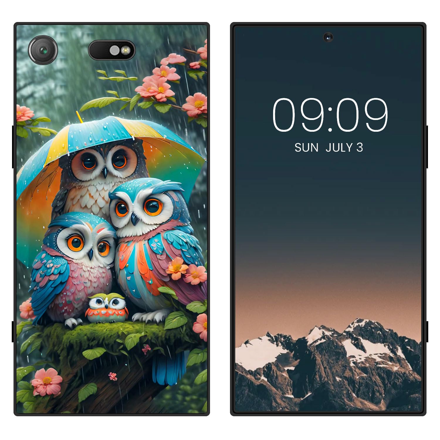 WUACYEAMING for Sony Xperia XZ1 Compact Cute