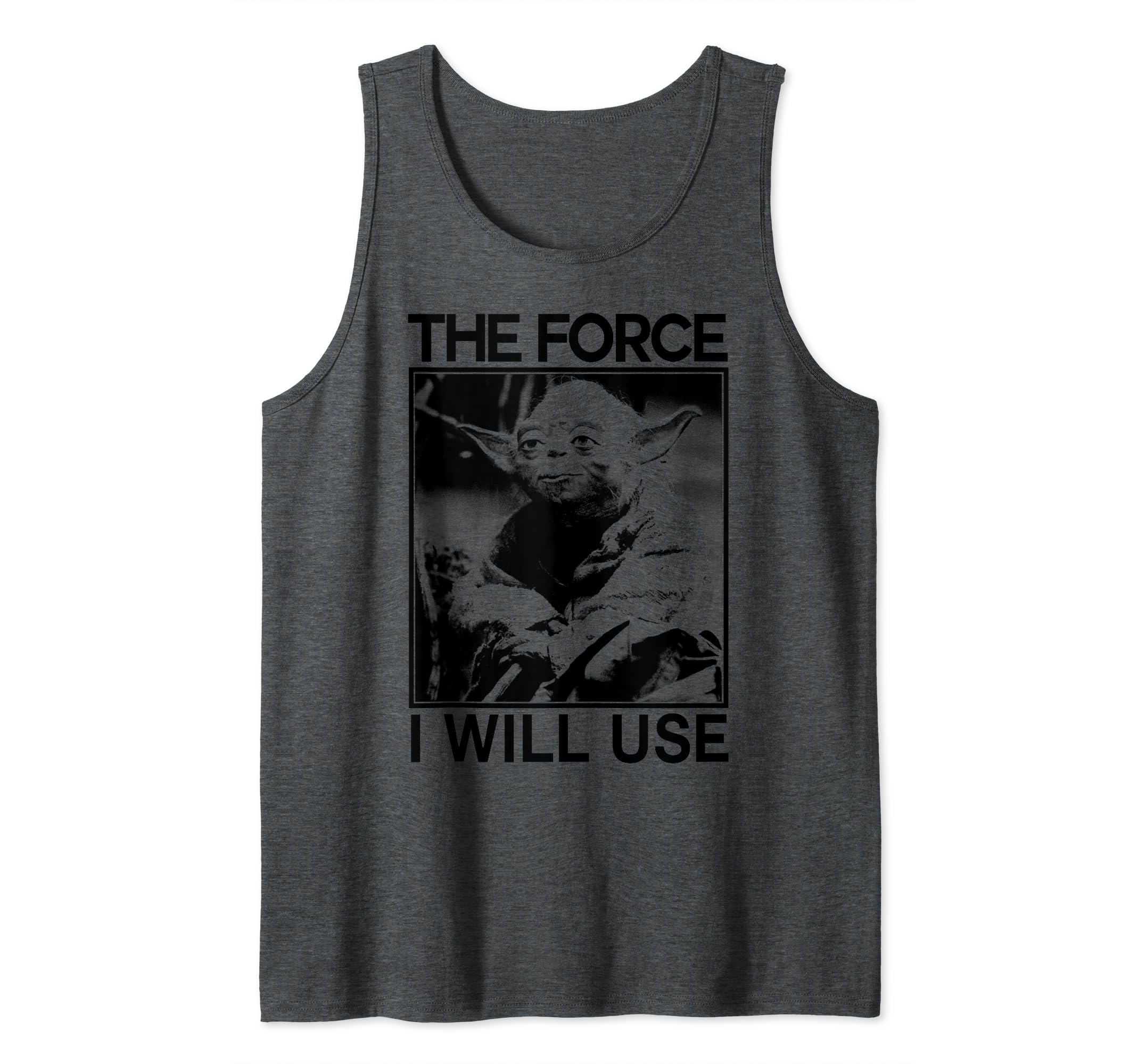 Star Wars Yoda The Force I Will Use Tank Top
