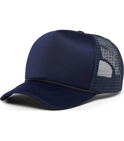 OTTO Polyester Foam Front 5 Panel Pro Style Mesh Back Trucker Hat