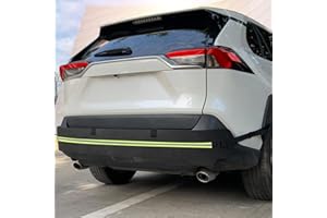 ROCCS Rear Bumper Guards for Cars, Car Bumper Protector with Long Safety Reflector for Nighttime Visibility, Rear Bumper Protector 72" x 8.07" x 0.4"(DO NOT Drive with IT ON)