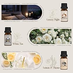 SALUBRITO Hotel Fragrance Oil Set, Luxury Essential